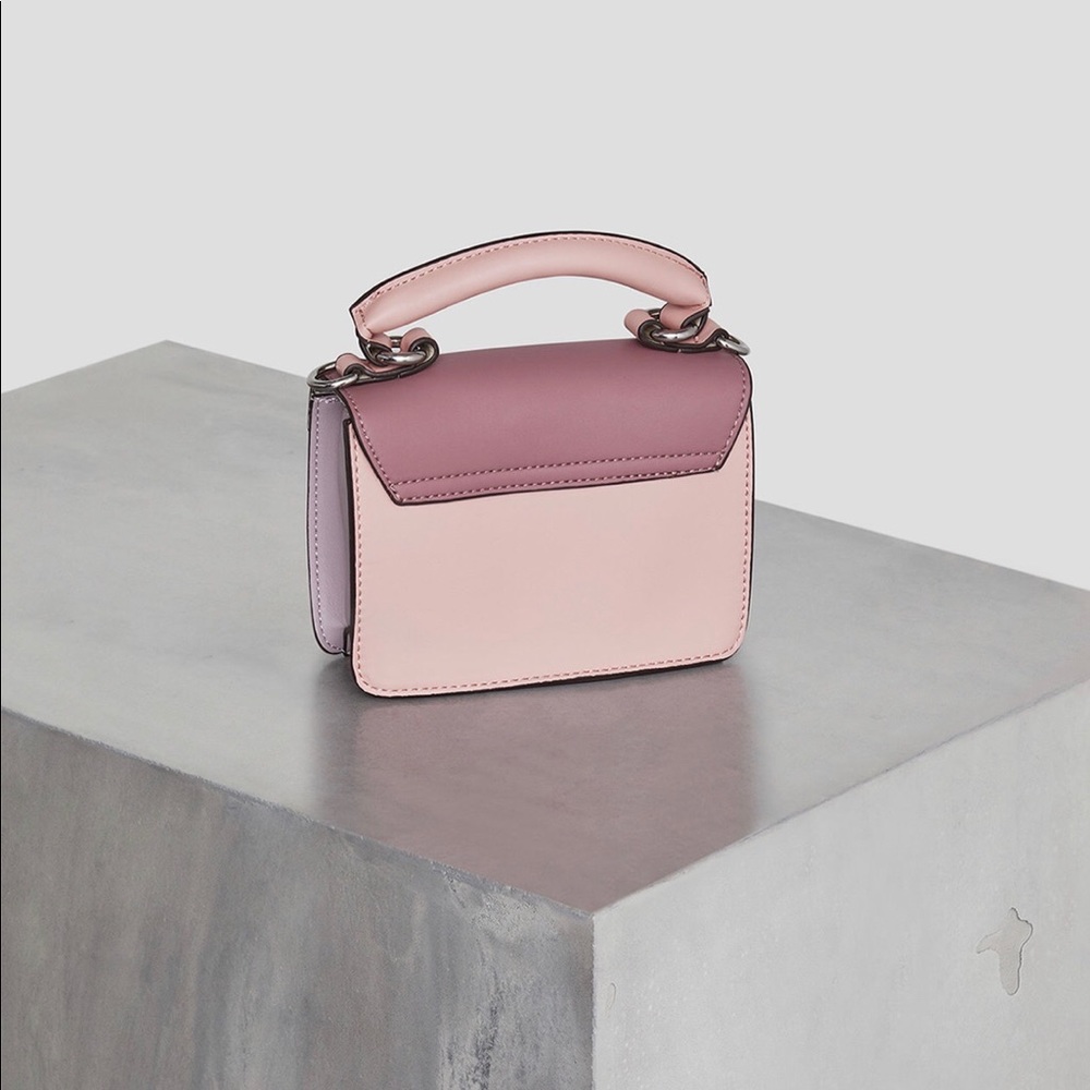BCBG RAPHAELA CROSSBODY BAG, LAVENDER ROSE BLUSH - Picture 5 of 10